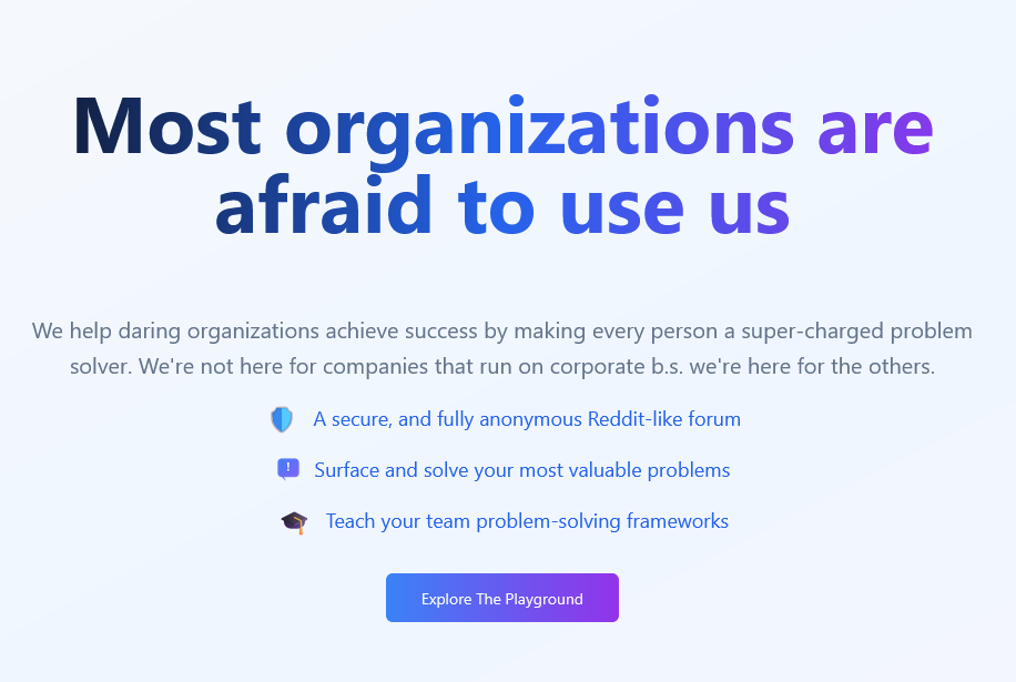 ProblemPlayground.co